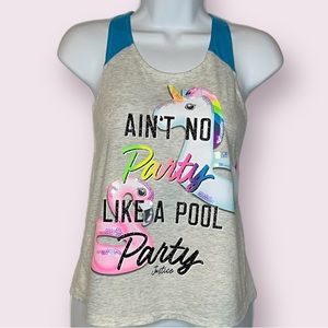 JUSTICE ACTIVE -  Girls Graphic Tank Top